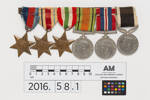 medal set, 2016.58.1, Photographed by: Julia Scott, photographer, digital, 09 Mar 2017, © Auckland Museum CC BY