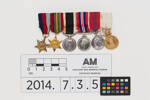 medal set (miniature), 2014.7.3.5, il2011.13.87, il2011.13, 4, il2002.7.63, 16790, Photographed by Julia Scott, 16 Mar 2017, © Auckland Museum CC BY