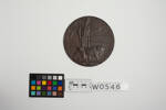 medallion, commemorative, 1931.565, W0546.1, BHMIII:4134, © Auckland Museum CC BY