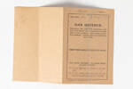 card, instruction (gas mask), 1930.378, W0456.1, © Auckland Museum CC BY
