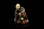 netsuke, 1934.316, 20784, 20784.8, 20784.10, M177, Photographed by Richard Ng, digital, 01 Feb 2019, © Auckland Museum CC BY