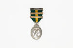 medal, service, 2019.62.491, OD:097, Photographed 03 Feb 2020, © Auckland Museum CC BY
