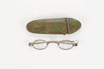 case, spectacles, 1937.17, 23057, col.1309A, M322, Photographed by Richard Ng, digital, 08 Aug 2018, © Auckland Museum CC BY