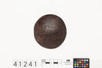 coconut shell disc, 1969.94, 41241, Cultural Permissions Apply