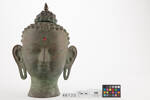 head, Buddha, 1974.154, 46725, 61A, D61A, Photographed 09 Oct 2017, © Auckland Museum CC BY