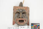 Mask, B17, 2017.x.358, Photographed by Richard Ng, digital, 11 Sep 2017, © Auckland Museum CC BY
