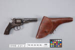 revolver & holster, 1996.221.2, Photographed by Richard NG, digital, 13 Jan 2017, © Auckland Museum CC BY