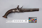 pistol, flintlock, W0302, 309065, 1926.195?, Photographed by Richard NG, digital, 13 Jan 2017, © Auckland Museum CC BY
