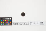 wax disk, 2004.52.134, Photographed by Richard NG, digital, 15 May 2017, All Rights Reserved