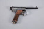 pistol, automatic, W1087.1, 178948, L 3655 or L 3656, Photographed by Richard NG, digital, 17 Jan 2017, © Auckland Museum CC BY