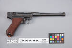 pistol, automatic, 1977.112, A7046, 286275, Photographed by Richard NG, digital, 18 Jan 2017, © Auckland Museum CC BY