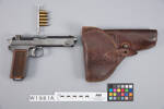 pistol, semi-automatic, W1981A, Photographed by Richard NG, digital, 18 Jan 2017, © Auckland Museum CC BY