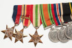 Italy Star 1943-45.  Part of a medal / 2018.42.10.3 / @Auckland Museum CC BY