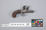 pistol, 1959.21, W1552, W1361, Photographed by Richard NG, digital, 19 Jan 2017, © Auckland Museum CC BY