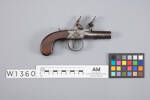 pistol, conversion, 1959.21, W1360, W1552, Photographed by Richard NG, digital, 19 Jan 2017, © Auckland Museum CC BY