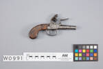 pistol, flintlock, 1941.109, W0991, 113090, Photographed by Richard NG, digital, 19 Jan 2017, © Auckland Museum CC BY