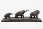 figure group, elephants, 1934.316, M1366, 20766, Photographed by Richard Ng, digital, 24 Jan 2019, © Auckland Museum CC BY