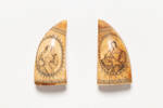 scrimshaw, whaletooth, col.1126.1, 36552.1, Mar.322, © Auckland Museum CC BY