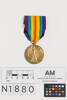 medal, campaign, N1880, Photographed by Rohan Mills, digital, 25 Jan 2017, © Auckland Museum CC BY