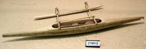 model canoe