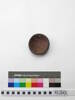 coconut shell disc; 41241b