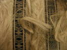woven loincloth, detail view