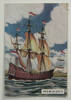 Heemskirk, 1642, number 11 of set of 25 "Famous Ships in History" Sanitarium Health Cards [1998.29.5.59] front view