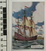 Heemskirk, 1642, number 11 of set of 25 "Famous Ships in History" Sanitarium Health Cards [1998.29.5.59] ruler view