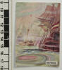 Revenge, 1591, number 12 of set of 25 "Famous Ships in History" Sanitarium Health Cards [1998.29.5.60] ruler view