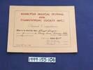 certificate, Hamilton Musical Festival & Competitions Society, Glenys Gargan, 1959 [1999.155.106] front view