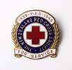 badge, New Zealand red cross service medal VAD