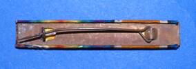 medal ribbon bar, WW1 [2001.25.0953] - rear view