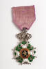 medal: Badge of the Order of King Leopold: Knight (civil) [2001.25.344] (obverse_