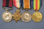 decoration medal - detail, close up of obverse side [2001.32.1]