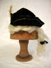 fancy dress costume - wig and hat, side view [2001.5.1]
