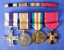 WWI medal set to Capt. ANH Whitcombe MC, RFA [2003.16.1]