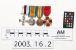 medal set (miniature), 2003.16.2