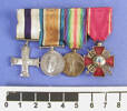 WW1 medal set (miniatures) to Capt. ANH Whitcombe MC, RFA  [2003.16..2]