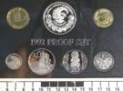 coin set: 1992 New Zealand proof coin set - coins measure [2006.27.1]