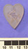 partly made heart pendant; Pte R Turner, 21 Bn, 2NZEF, WW2 [2007.10.11] ruler view