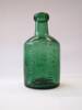 Ehrenfried Bros Puriri dark green seltzer bottle [2007.100.2] - side view