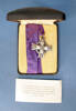 Memorial Cross in box of F/O. FH Thompson, RNZAF, WW2 [2007.13.18]