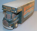 Winstone Ltd model removal truck used in advertising, c1950s [2007.17.15.1] 3/4 side view