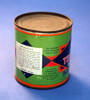 can of toheroa soup, 'Tiki', - side view [2007.41.1] Meredith Brothers & Co Ltd, Auckland