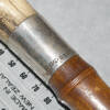 vet's measuring stick - silver markings [2007.57.2] Mjr T A Blake, NZ Vet Corps, WW1