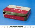 Kauri tobacco tin used by 25577 Gunner EA (Ted) Frost, WW2 [2007.78.17] - ruler view