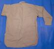 khaki drill shirt of Gunner EA (Ted) Frost, NZEF, WW2 [2007.78.2] - rear view