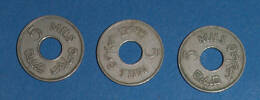 Palestine 5 mils coins [2007.78.65] - reverse