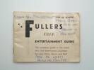 Fullers Free Entertainment Guide 1959-60 season [2007.81.5] - front view