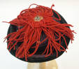 hat, goes with Chinese dragon robe [2007.83.1.3] - top view